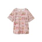 tシャツ チェリー総柄プリントカットソー レディース