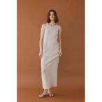 ワンピース Cotton Knit Long Dress /ニットロングワンピ