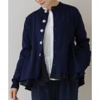 カーディガン 店頭人気No.1「SONO/ソーノ」オーナメントパール3Dレイヤードニットカーディガン レディース