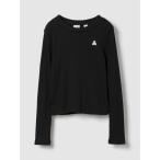 ショッピング女の子 tシャツ リブ クルーネック Tシャツ (キッズ) キッズ 子供服 女の子