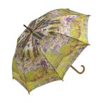 ショッピング傘 レディース 傘 名画 木製ジャンプ傘 レディース