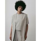 ショッピングリネン ベスト ジレ リネンライクジレ レディース