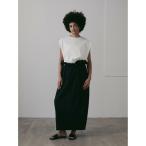 スカート ドロストナイロンスカート