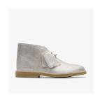 ショッピングクラークス ブーツ Desert Bt Evo. / レディースデザートブーツエヴォ（シルバーメタリック） レディース