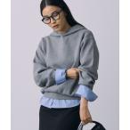 「BABYLONE」 ニットパーカー フリー チャコール レディース