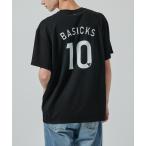 tシャツ 「BASICKS」Football Print T-Shirts メンズ