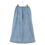 パンツ 「WOMEN」ダンガリーワイド デニムパンツ レディース