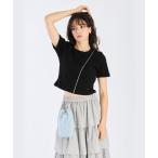 tシャツ ワッフルコンパクトTシャツ レディース