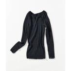 ショッピングドット tシャツ 「 me. / ミードット 」merino washable wool ロングスリーブ　HPI レディース メンズ