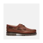 デッキシューズ オーセンティック スリーアイ(3eye) ラグ ハンドソーン ボートシューズ メンズ メンズ