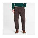 チノパン ヘリンボーン プリーツ チノ パンツ メンズ メンズ