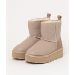 ショッピングemu ブーツ Stinger Mini Flatform Leather レディース