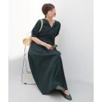 ワンピース 「WEB限定/追加2」B. サッカーVネックワンピース