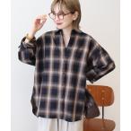 ブラウス シャツ イージーケアチェックシャツ レディース