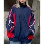 ショッピングブルゾン ブルゾン ジャンバー RACING NYLON TRACK ZIP UP ジャケット レディース メンズ