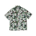 シャツ ABC RESORT CAMO OPEN COLLAR SS SHIRT メンズ