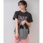 ショッピングレンガ トートバッグ 「2WAY／多ポケット」3層セパレートミドルトートバッグ レディース