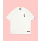 tシャツ GRAF&WU / グラフアンドウー アイスクリームモチーフフロントワッペン刺繍SS/T メンズ レディース