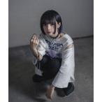 tシャツ スタッズ付きチェーンチョーカー レディース メンズ