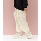 パンツ レースリボン カーゴパンツ キッズ 子供服 女の子