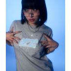 tシャツ 「a2o」クリスタルストーンロゴTシャツ メンズ レディース