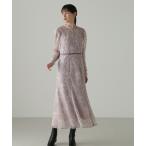 「JILL STUART」 長袖ワンピース 0 ピンク レディース