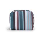 ポーチ SQUARE COSMETIC ファンシーストライプ レディース メンズ