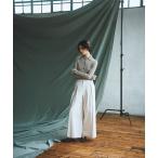 ニット セーター 「12/4値下げ」AK+1 / ポロカラーショート カーディガン「手洗い可」 レディース