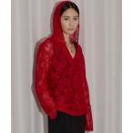 パーカー lace hoodie / レースフーディー レディース