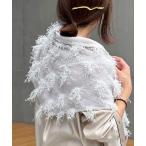 ストール マフラー トライアングルシャワストール レディース