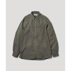 シャツ スエードタッチ レーヨン レギュラーカラーシャツ メンズ