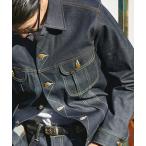 デニムジャケット gジャン Lee/リー「予約」「公式EC即完売リジッド/生デニム」AMERICAN RIDERS 101Jデニムジャケット セットア