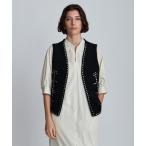 ベスト ジレ ドッキングスタッズジレ レディース