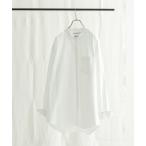 「THOMAS MASON」 長袖シャツ「URBAN RESEARCHコラボ」 LARGE ホワイト メンズ