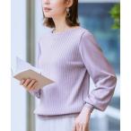 ショッピングDays 「7days Life Styling」 長袖ニット M ラベンダー レディース