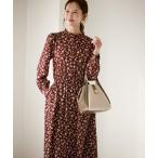 ワンピース 小花柄ノスタルジックワンピース