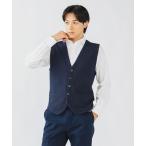 ベスト ジレ リップルニット ジレ 25FW(S〜XL) メンズ