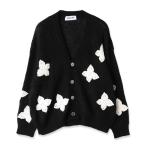 カーディガン BUTTERFLY CROCHET MOHAIR KNIT