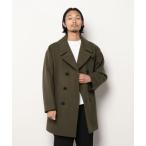 ショッピングピーコート 「BEAMS」 ピーコート SMALL オリーブ メンズ