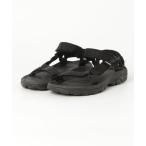 「Teva」 フラットサンダル 24cm ブラック レディース