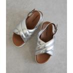 「Minnetonka」 ヒールサンダル 5 シルバー レディース