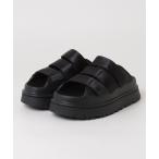 「UGG」 フラットサンダル 8 ブラック レディース