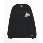 「schott」 長袖Tシャツ 2XL ブラック メンズ