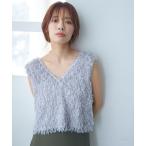 ベスト ジレ 2WAYフラッフィーベスト 584675 レディース