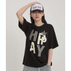 tシャツ 「UNISEX」Wai Kei/ハッピーパッチワークT レディース メンズ