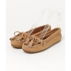 「Minnetonka」 モカシンシューズ 7 ベージュ レディース