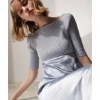「JILL by JILL STUART」 ドッキングワンピース FREE ブルー レディース