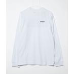 「patagonia」 長袖Tシャツ S ホワイト メンズ