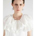 ブラウス シャツ 「crinkle crinkle crinkle」cutwork embroidery blouse/カットワークエンブロイダリーブ