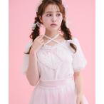 ニット セーター My love heart puff tops レディース